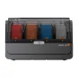 Anycubic ACE 2 Pro Multi-Filament System su keturiomis špulėmis Kobra S1 spausdintuvams, leidžianti 16 spalvų spausdinimą ir efektyvų filamento valdymą.