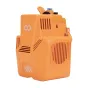 Oranžinis ELEGOO print head kit for OrangeStorm Giga, su šoninėmis ventiliacijos angomis, priekinio logotipo ir viršutiniu dangteliu, atsarginė arba plėtros dalis.
