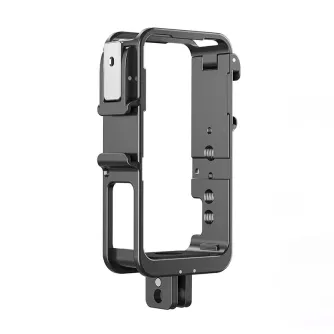 Telesin Metal Frame for DJI Action 2 - Patvarus aliuminio lydinio tvirtinimas su priedų suderinamumu