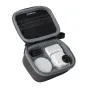 Sunnylife Mini Case for Insta360 GO Ultra su kamera ir priedais pritaikytuose putų skyriuose
