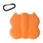 Oranžinis Sunnylife Mini Case su karabineriu, kompakti drugų (NEO 2) apsaugosios korpusas, pagamintas iš tvirto plastiko.