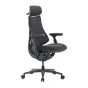 LiberNovo Omni Pro 48 cm ergonominė kėdė su elektriniu juosmens palaikymu, 5 atlošo pozicijomis ir aktyviu vėdinimu visai dienai