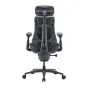 LiberNovo Omni Pro ergonominė kėdė su aukšta atlošu, reguliuojamu juosmens palaikymu ir porankiais, turinti penkių taškų pagrindą su ratukais ir pasvirimo atsparumo rankenėlę.