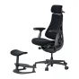 LiberNovo Omni 48 cm ergonominis kėdė su reguliuojama atlošu, porankiais ir pėdų atrama dinamiškam laikysenos palaikymui