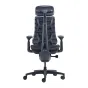 LiberNovo Omni 48 cm ergonominis kėdėlis su aukšta atlošu, reguliuojamu galvos atrama, porankiais, dinamiška atramos sistema ir elegantišku dizainu komfortui dirbant ar ilsintis.