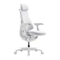 LiberNovo Omni GEN 45 cm ergonominė kėdė su adaptacine S-kreivės atlošu, elektriniu juosmens palaikymu ir penkių žvaigždučių baze su ratukais dinamiškam komfortui.