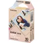 Fujifilmo Instax mini Soft Glitter instanto filmo pakuotė su 10 lapų, ryškiomis momentinėmis nuotraukomis ir blizgiu dizainu.