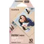 Fujifilm Instax mini Soft Glitter instantiška filmo paketas su 10 ekspozicijų, su blizgančia rėmo dizainu ryškioms, kredito kortelės dydžio nuotraukoms.