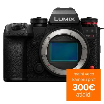 Mirrorless Cameras - PanasonicPro Panasonic Lumix S1IIE Body (DC-S1M2ESE) Full Frame Hybridcamera - quick order from manufacturer Mirrorless Cameras - PanasonicPro Panasonic Lumix S1IIE Body (DC-S1M2ESE) Full Frame Hybridcamera - quick order from manufacturer