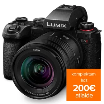 Bezspoguļa kameras - Panasonic Pro Panasonic Lumix S5M2 Body + S-R2060 Lens (DC-S5M2KE) - ātri pasūtīt no ražotāja Bezspoguļa kameras - Panasonic Pro Panasonic Lumix S5M2 Body + S-R2060 Lens (DC-S5M2KE) - ātri pasūtīt no ražotāja