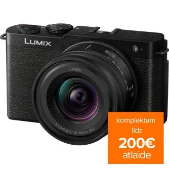 Mirrorless Cameras - PANASONIC LUMIX S9 JET BLACK 18-40MM F/4.5-6.3 DC-S9NE-K - quick order from manufacturer Mirrorless Cameras - PANASONIC LUMIX S9 JET BLACK 18-40MM F/4.5-6.3 DC-S9NE-K - quick order from manufacturer