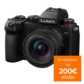 Mirrorless Cameras - PANASONIC LUMIX S5D WITH S-R1840 F/4.5-6.3 KIT DC-S5DNE-K - quick order from manufacturer Mirrorless Cameras - PANASONIC LUMIX S5D WITH S-R1840 F/4.5-6.3 KIT DC-S5DNE-K - quick order from manufacturer