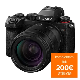 Mirrorless Cameras - PANASONIC LUMIX S5D WITH S-R28200 F/4-7.1 KIT DC-S5DHE-K - quick order from manufacturer