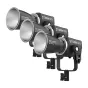 Aputure STORM 80c 3-Light Kit su Mini ProLock Hyper reflektoriais universaliems profesionaliems apšvietimo sprendimams