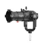 Aputure Spotlight Max 19° rinkinys su precizinėmis optikomis ir sukamu gobo laikikliu galingiems LED įrenginiams