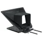 Autocue 19" Pioneer Studio Box Lens Teleprompter su dideliu audiniu aptrauktu kapu ir priekinio montavimo monitoriumi transliavimo kameroms