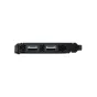 Blackmagic DeckLink IP 100G su dviem QSFP28 optiniais pluošto Ethernet prievadais 8 kanalų Ultra HD vaizdo įrašymui ir atkūrimui