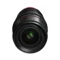 Profesionalus Canon CN-E20-50mm T2.4 L F kino objektyvas su fiksuota T2.4 diafragma, pilno kadro suderinamumas ir tikslus priartinimo valdymas 4K HDR kino įrašymui