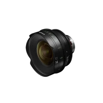 Canon Sumire Prime CN-E14mm T3.1 FP X objektyvas profesionaliai 4K kinematografijai su tiksliomis valdymo galimybėmis ir kinematografiniu bokeh