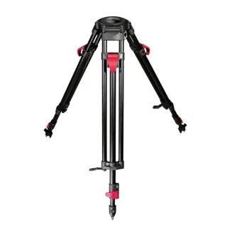 Profesionalus Cartoni Red Lock 100mm trikojis (T631/2) su 100mm bļoda ir raudonais užraktas mechanizmas stabiliai kameros atramai