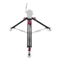 Profesionalus Cartoni Red Lock 100mm tripodas (T631/2) su tvirta konstrukcija ir 100mm dubeniu stabiliam kameros palaikymui