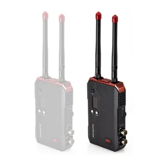 CVW Swift800 Pro imtuvas su dvigubomis antenomis, tekstūru juodu korpusu ir skaitmeniniu ekranu patikimai radijo transliacijai
