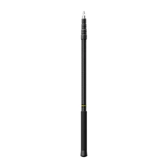 Deity BP380 Boompole su anglies pluošto stiebu, putų rankena ir fiksavimo mechanizmu profesionaliam garso įrašymui