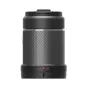 DJI DL 50mm F2.8 objektyvas su anglies pluošto korpusu ir DL mount, raudona indikatoria šviesa ant viršutinio dangtelio