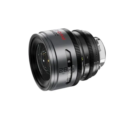 DZOFILM Pavo 2x Anamorphic 28mm T2.1 for PL/EF Mount (S35) metric - Neutral 