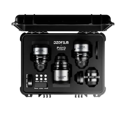 DZOFILM Pavo 2x Anamorphic 3-Lens Kit (28/40/75mm T2.1) for PL/EF Mount (S35)(DZ