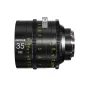 DZOFILM Vespid Cyber 35mm T2.1 pilno kadro kino objektyvas su PL ir EF keičiamais montavimais, geltonais fokusavimo atstumo ir T-stop žymėjimais, pavarų žiedais ir duomenų sąsajos svirtimi