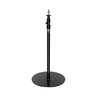iFootage Cobra 2 Round Base Monopod (RB-A400) su sukamu užraktu, apvalia baze su neslystančia pagalvėle ir sidabriniu tvirtinimu, išsiplečia iki 201,6 cm.