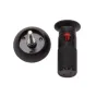 iFootage 75mm Bowl Head Quick Release Mount su patentuota rutulinės galvos sistema ir raudonu reguliavimo mygtuku greitam trikojų tvirtinimui