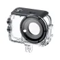 Vandeniui atsparus Insta360 GO Ultra nardymo korpusas su stiklo objektyvo uostu ir priedų tvirtinimais po vandeniu filmavimui