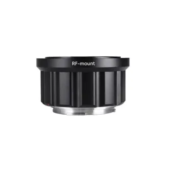 Laowa Sunlight Interchangeable Bayonet - Canon RF objektyvo adapteris su vertikaliomis briaunomis ir tekstu 'RF-mount' viršuje