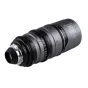 Sidabrinis Laowa Sunlight 70-135mm T4.5 2x Pilno kadro Anamorfinis Zoom objektyvas su Arri PL tvirtinimu, su fokusavimo ir zoom žiedais bei priekiu stiklu.