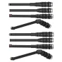 Laowa Probe Zoom 8-lens Bundle su dviem ultra-plačiais makro zoom objektyvais (15‑24 mm T8 ir 15‑35 mm T12) keturiose konfigūracijose: tiesioginis vaizdas, periskopas, 35 laipsnių ir 90 laipsnių kampai, su dangteliais ir kampini