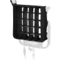 Litepanels Snapgrid 40° Eggcrate for Gemini 1x1 - Tikslus šviesos valdymo priedas su reguliuojamu 5x5 tinkleliu