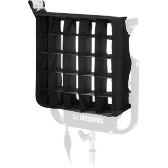 Litepanels Snapgrid 40° Eggcrate for Gemini 1x1 - Tikslus šviesos valdymo priedas su reguliuojamu 5x5 tinkleliu Litepanels Snapgrid 40° Eggcrate for Gemini 1x1 - Tikslus šviesos valdymo priedas su reguliuojamu 5x5 tinkleliu