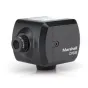 Marshall CV508 mini kamera su 4mm IR objektyvu, su modelio pavadinimu ir objektyvo reguliavimo žiedu, sukurta mobilumui.