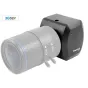 Marshall CV344 Full-HD Miniature Camera modulis su juodu tvirtinimo laikikliu profesionaliam vaizdo įrašymui