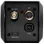 Marshall CV344 Full-HD miniatiūrinės kameros galinė panelė su pažymėtais prievadais, įskaitant 3G-SDI, I/O, IRIS ir USB paslaugų jungtį profesionalioms vaizdo programoms