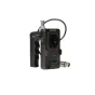 NANLITE Battery Grip BT-BG-XLR4II su 4-pin XLR jungtimi, anti-slip dizainu ir V-maunt baterijų suderinamumu, tinkamas rankinei ar stovai montuoti.