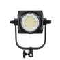 NANLITE FS-200 2Kit-S-LS apšvietimo rinkinys su reguliuojamu laikikliu ir apvalia LED panelė su geltonų kvadratų tinkleliu