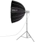 NANLITE Easy-Up Parabolic Soft Box SB-PR-120-Q su Bowens tvirtinimu profesionaliam fotografijos apšvietimui