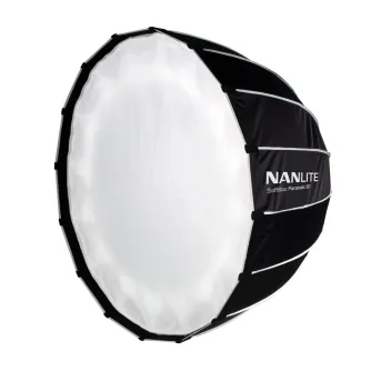 NANLITE Easy-Up Parabolic Soft Box SB-PR-90-Q su Bowens montāžu studijiniam apšvietim