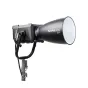 NANLUX 30° reflektorius, prijungtas prie studijos LED šviesos, dalis NANLUX RF-NL-L-30/60-KIT reflektorių komplekto, tvirta aliuminio lydinio konstrukcija