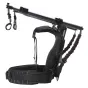 Ready Rig GS + ProArm Kit (RR-GSPA) – juodasis anglies pluošto išlenktas rankos su kūno diržu, paminkštinta atlošu, reguliuojamomis juostomis ir montavimo kilpomis, suteikiantis ergonominę kameros paramą stabiliam ir be nuovargi
