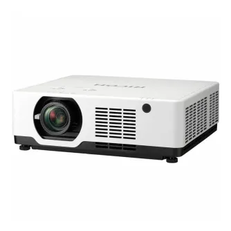 RICOH PJ WUL6760 3LCD lazerinis projektorius su 6000 liumenų, WUXGA raiška ir pažangiomis vaizdo korekcijos funkcijomis dideliems renginiams.