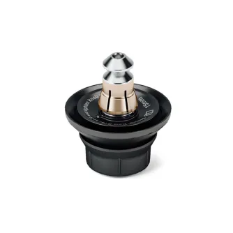 Sachtler aktiv bowl connector 75 mm V2, juoda apvali bazė su metaliniu stiebu, vienas komponentas SpeedSwap galvų prijungimui prie 75 mm dubenėlių trikojų